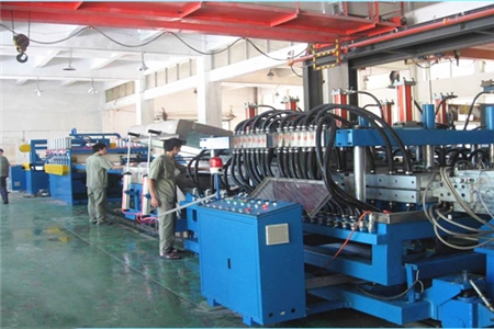 Foaming production line