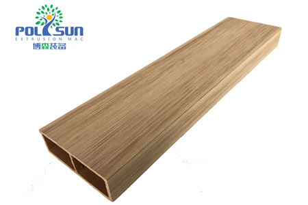 Indoor wood plastic